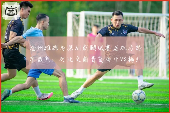 沧州雄狮与深圳新鹏城赛后双方怒斥裁判，对比之前青岛海牛vs梅州客家赛后静默，反应对比鲜明